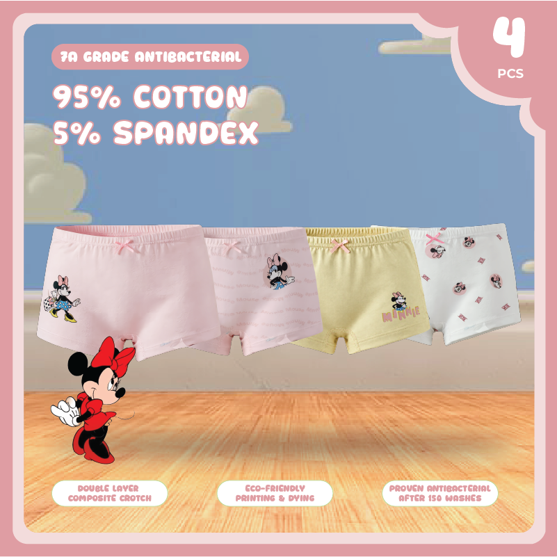 Minnie Disney Minnie Mouse™ x RARAGIRL 7A Antibacterial Boxer - Image 1